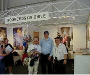 Chilenos en el Stand