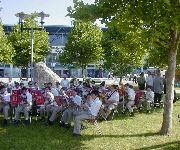 Orfeon en plaza messe