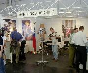 Publico en stand de Chile